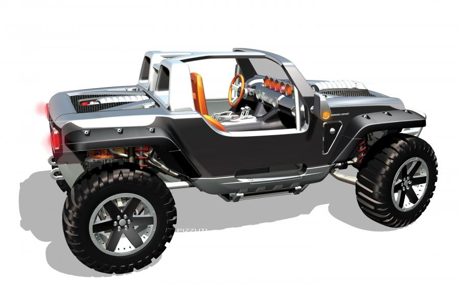  Jeep Hurricane concept 2005 года  (фото 18 из 58)